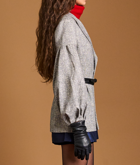 Alessandra Woven Linen and wool Balzer