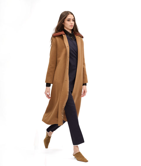 Francia Coat Vicuña Camel