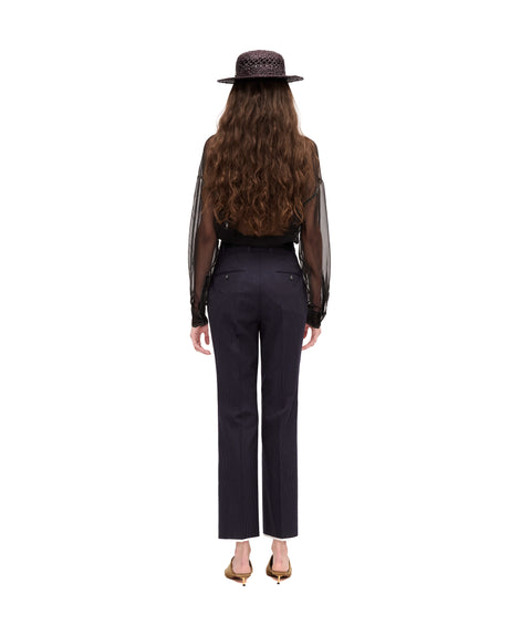 Anna Silk Organza Blouse